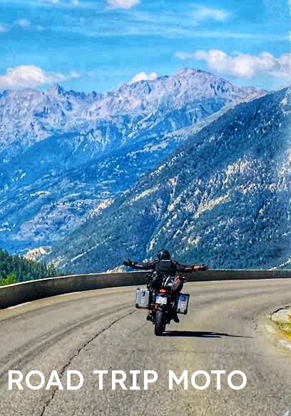 Road trip moto France Europe