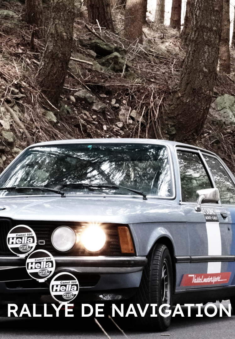 Rallye de navigation
Road trip automobile France Europe