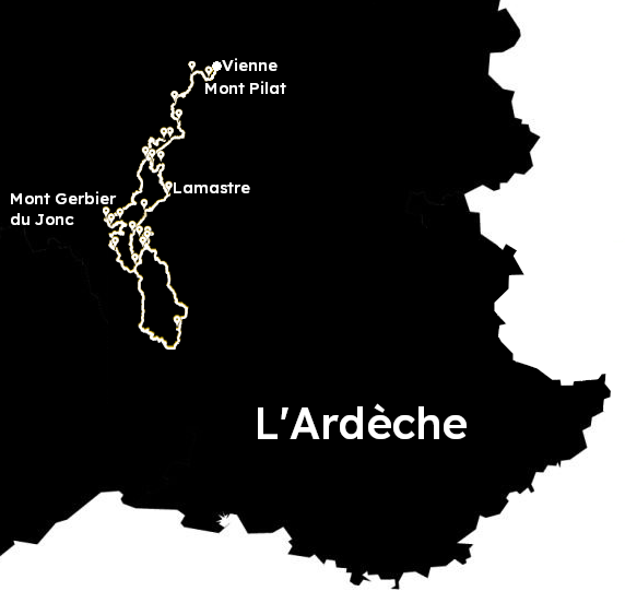 Parcours Ardèche
